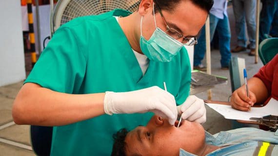 Atención médica a un colaborador